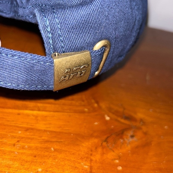 Men’s US Navy Football Hat - (Adjustable) - Armed Forces Gear‎ - Navy Blue/Gold - Picture 6 of 6